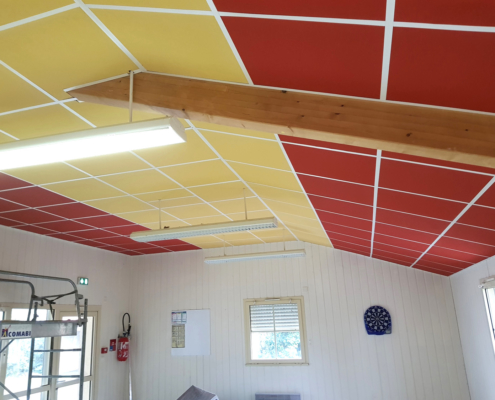 installation plafond - Menuiserie Manu Barraud - Saint Martin des Fontaines