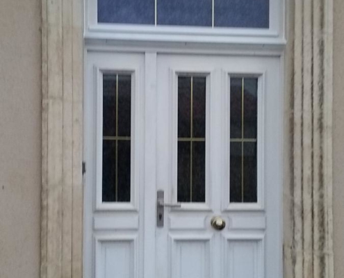 Changement d'imposte porte d'entrée -APRES - Menuiserie Manu Barraud