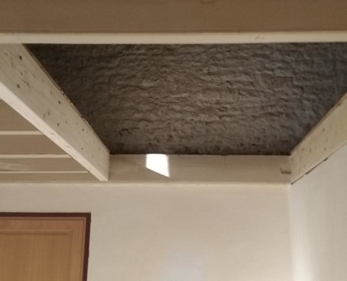 Création d'un linçoir pour recevoir un escalier - Menuiserie Manu Barraud