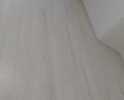 Pose d'un parquet flottant -apres - Menuiserie Manu Barraud