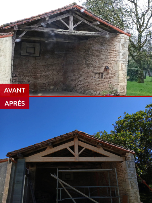 Changement d'une ferme